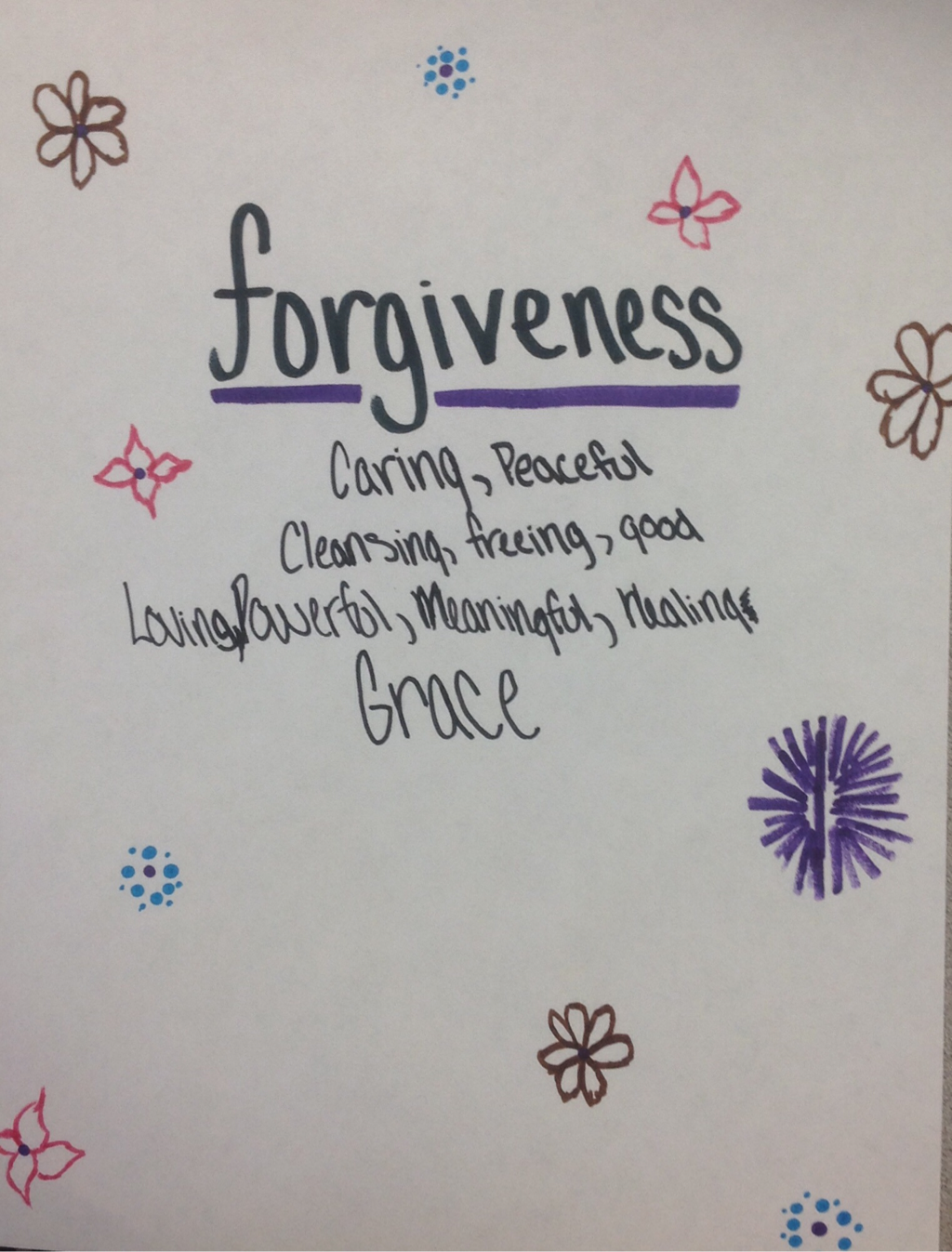 Poems about forgiving someone